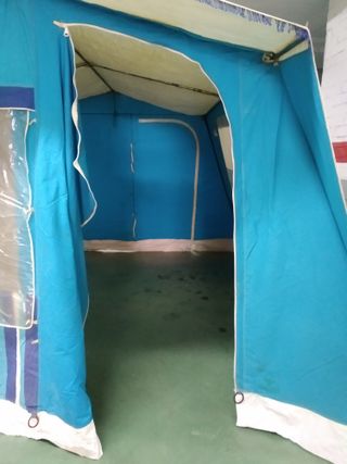 Tienda de campaña vintage tipo chalet