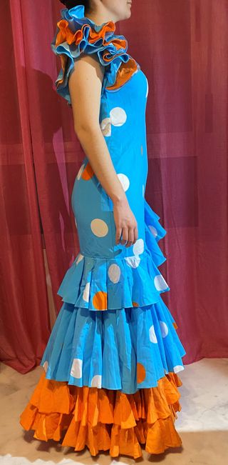Traje Flamenca. Talla 40