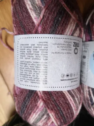 8 ovillos lana Schachenmayr Universa Color