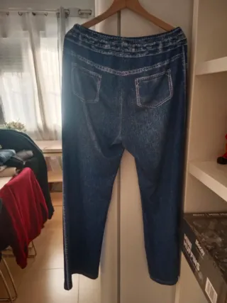 Leggings efecto vaquero