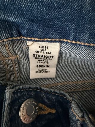 Pantalón vaquero H&M azul