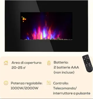 Camino elettrico con telecomando