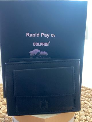 Cartera Dolphin Negra Pago Directo