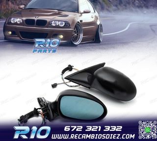 ESPEJOS RETROVISORES BMW E46 COUPE CABRIO ABATIBLES CALEFACT
