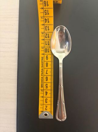 12 cucharas de café de acero inoxidable