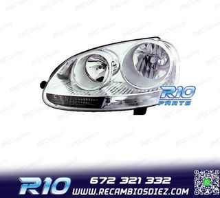 FARO IZQ PARA VOLKSWAGEN VW GOLF V 03-08 JETTA III 05-10