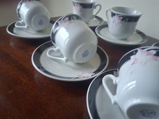 Set Tazzine Caffè, Piattini e Zuccheriera