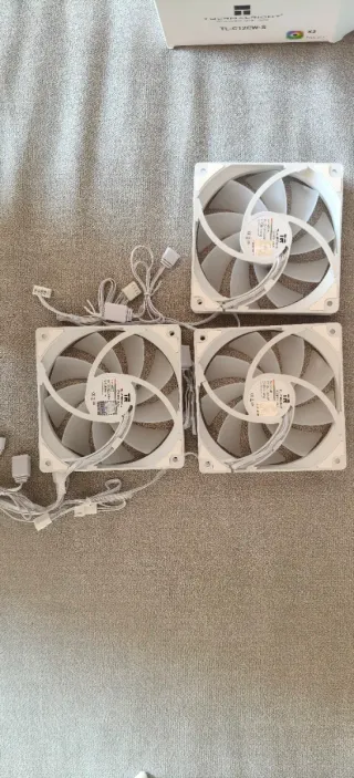Ventilador PC x3 NUEVO TL-C12CW-S