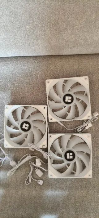 Ventilador PC x3 NUEVO TL-C12CW-S