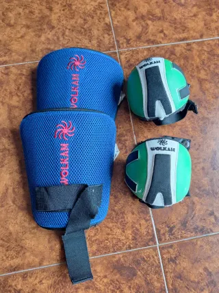 Protectores Rodillas y Tibias Wolkam para Niños