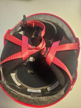 Casco infantil esquí/snowboard fucsia