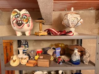 Lote de objetos vintage y colección