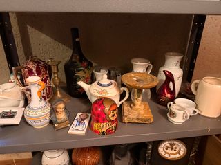 Lote de objetos vintage y colección
