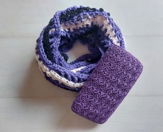 Bufanda nueva crochet infinita