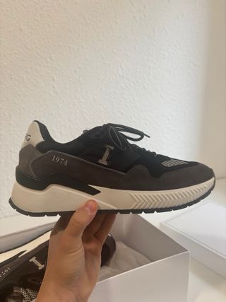 Zapatillas Iceberg Negro Gris