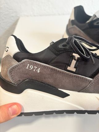 Zapatillas Iceberg Negro Gris