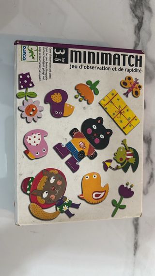 Juego Minimatch Djeco 3-6 años