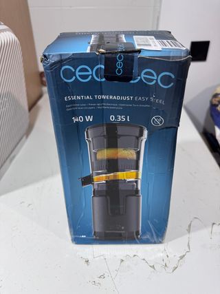 Exprimidor Cecotec Essential TowerAdjust 140W