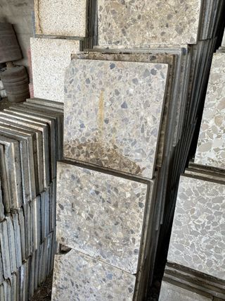 Baldosas Terrazo 40x40x3 cm - 230 uds