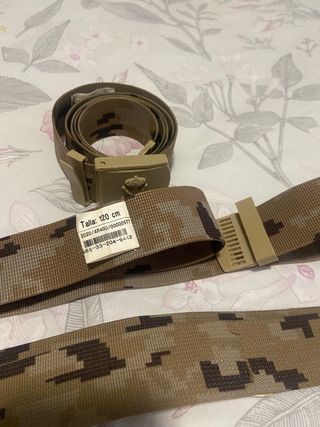 Cinturón Infantería de Marina Beige