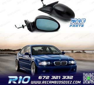 ESPEJOS RETROVISORES BMW E46 COUPE CABRIO ABATIBLES CALEFACT