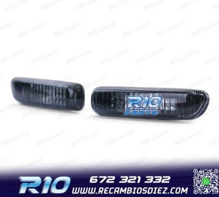 INTERMITENTES LATERALES BMW E46 98-05 CRISTAL CLARO NEGRO