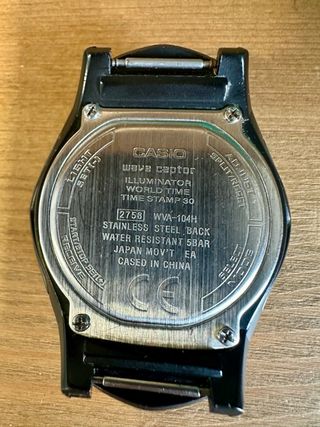 Reloj Casio Wave Ceptor 2758 WVA-104H