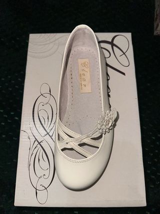 Zapatos niña Bubble gôlfe blancos, varias tallas