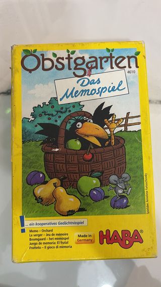 Juego de mesa HABA Obstgarten El Frutal