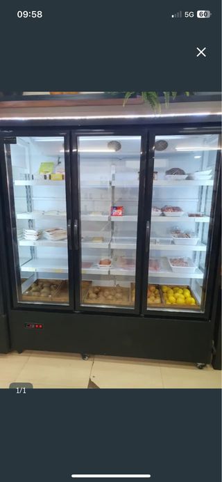 Mural neveras expositor frío