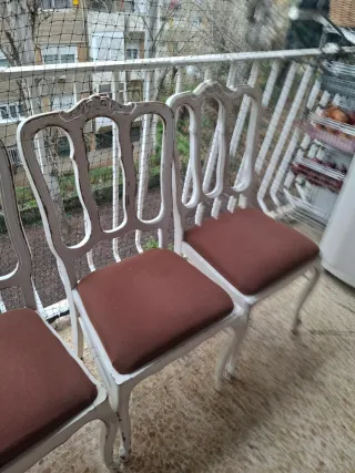 Conjunto de 4 sillas de comedor