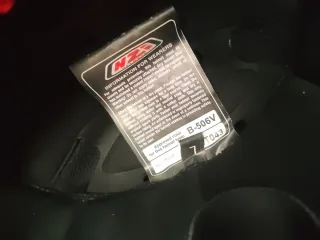 Casco Moto NZI COM3 Negro y Amarillo