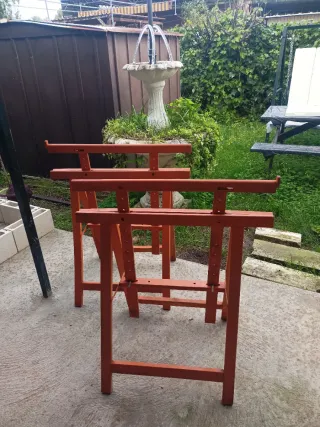 Caballetes Naranja Varias Alturas.