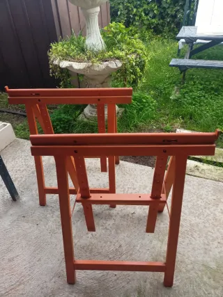 Caballetes Naranja Varias Alturas.