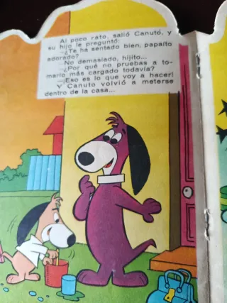 Cuento troquelado canuto y canito