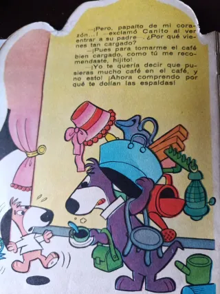 Cuento troquelado canuto y canito