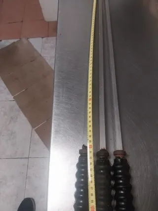 12 Barras asar pollo