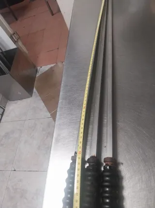 12 Barras asar pollo