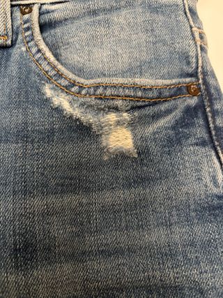 Pantalón vaquero recto H&M azul