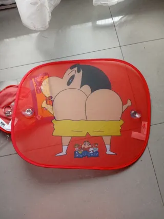 2 Parasoles laterales Shin Chan