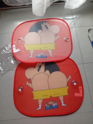2 Parasoles laterales Shin Chan