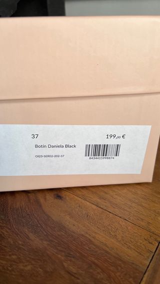 Botas Daniela Bimani Talla 37