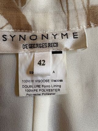 Falda vintage floral Synonyme de Georges Rech