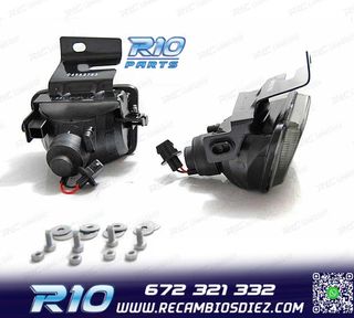 FAROS ANTINIEBLA PARA VOLKSWAGEN VW GOLF 2 83-91NEW CHROME