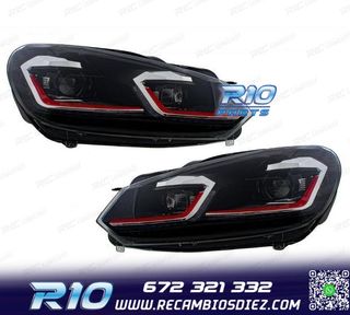 FAROS VOLKSWAGEN VW GOLF 6 08-13 LOOK GTI GOLF 7 DINAMICOS