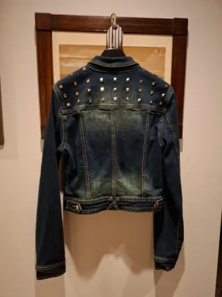 Giacca jeans Motivi borchie tg S