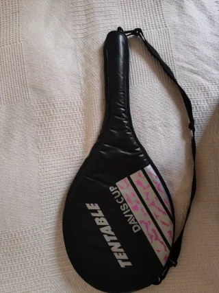 Raqueta Tenis Tentable + Funda Davis Cup