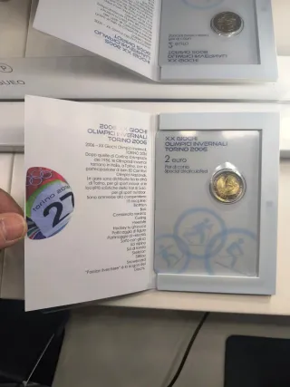 Moneda 2 Euro Torino 2006 Juegos Olímpicos