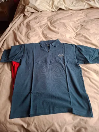 Polo Audi Uomo Rosso e Blu