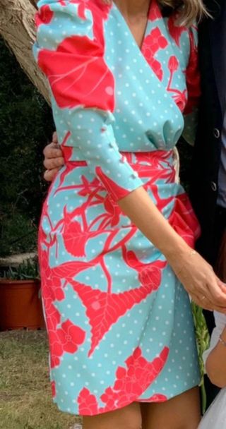 Vestido estampado floral talla 36